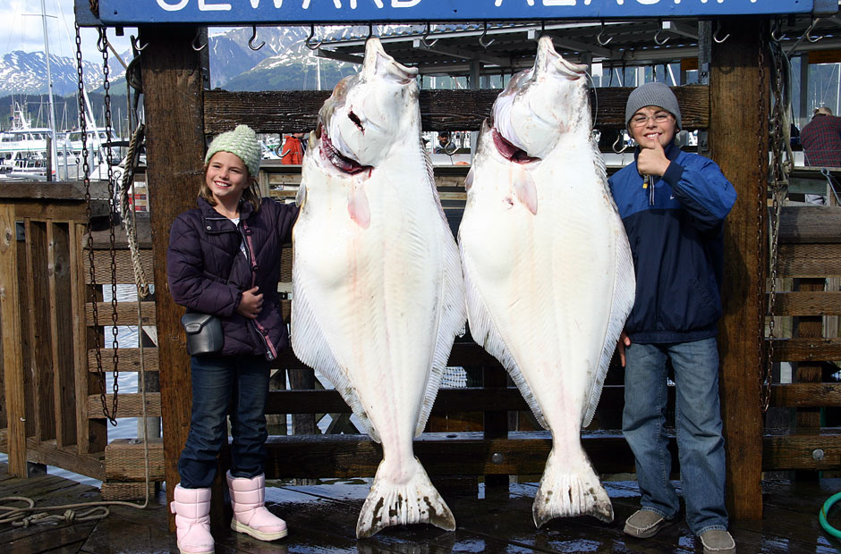 Girls Halibut Fishing Alaska