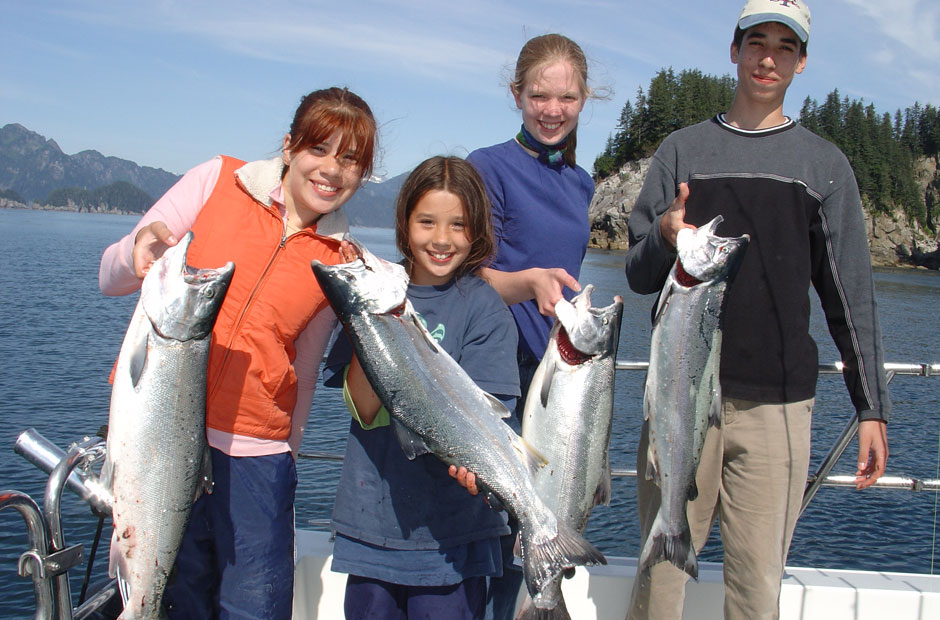 Seward Silver Salmon Fishing