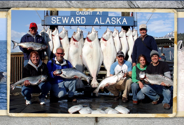 Fishing Seward for Giant Halibut & Salmon