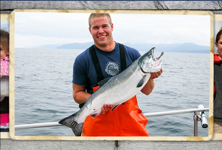 Salmon Fishing for Kings and Silvers in Seward, Alaska