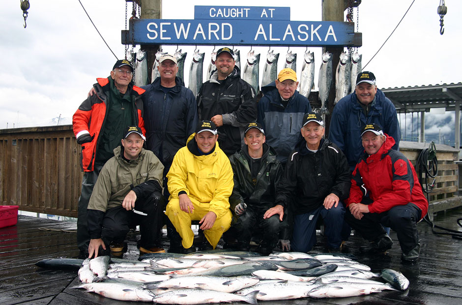 Alaska Silver Salmon Fishing