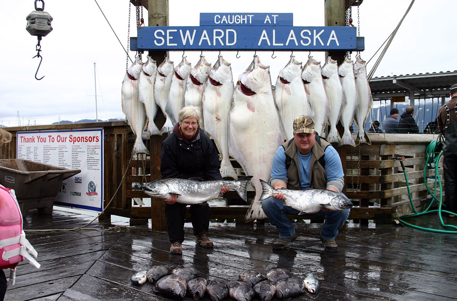 Halibut Salmon Combo Fishing Charters