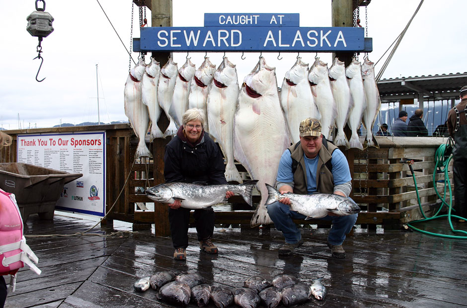 Halibut Salmon Combo Fishing Charters
