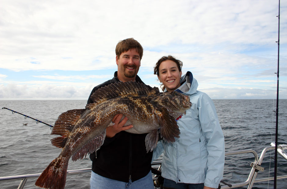 Lingcod fishing Seward